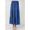 Ayrobin Uzun Etek 8048 - İndigo