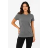 Basic Tişört Bisiklet Yaka Kısa Kol Günlük Yazlık Slim Fit T-Shirt - Antrasit