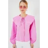 Bebe Yaka Gömlek 20314 - Pembe