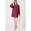 Bebe Yaka Uzun Tunik 5967 - Bordo