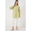 Bebe Yaka Uzun Tunik 5967 - E.Yeşil