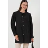Bebe Yaka Uzun Tunik 5967 - Siyah