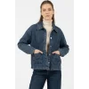 Çift Cepli Denim Ceket 0731 - Lacivert