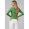 Çıtçıt Detaylı Bluz Yeşil T4343