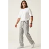 Erkek Rahat Kesim Baggy Jean Pantolon 30075 - Taş
