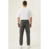 Erkek Rahat Kesim Baggy Jean Pantolon 30076 - Antrasit