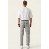 Erkek Rahat Kesim Baggy Jean Pantolon 30076 - Taş