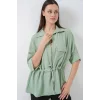 Fermuarlı Gömlek 0721 - Mint