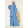 İndigo Tunik Pantolon Alt Üst Takım 6663