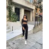 Kadın Krep Kumaş Balon Pantolon