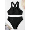 Kadın Siyah Çapraz Sırt Detaylı Iç Çamaşır Takımı – Modern, Konforlu ve Günlük Kombinlere Uygun