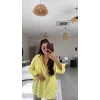 Kadın Tek Cepli Over Size Ketem Gömlek