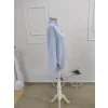 Kadın Truvakar Kollu Yakalı Rahat Gömlek