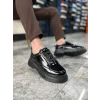 KB-703 Kuback Kömür Rugan Lastikli Günlük Erkek Ayakkabı