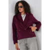 Kısa Kaşe Ceket 0725 - Bordo