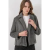 Kısa Kaşe Ceket 0725 - Gri