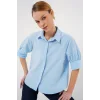 Kısa Kol Gömlek 20312 - Mavi