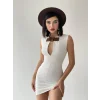 Nadia Kemerli Mini Elbise