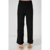 Örme Bluz Pantolon İkili Takım 30052 - Siyah