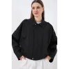 Oversize Kısa Ceket 0732 - Siyah