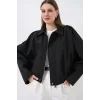 Oversize Kısa Ceket 0732 - Siyah