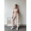 Paraşüt pantolon bej