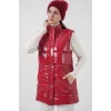Parlak Şişme Yelek 5218 - Kırmızı