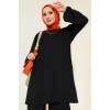 Siyah Tunik Pantolon Alt Üst Takım 6663