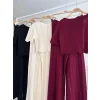 Triko Bluz Pantolon İkili Takım 10084-025