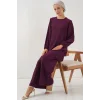 Tunik Pantolon Alt Üst Takım 6663 - Mor