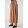 Uzun Ayrobin Etek 8050 - Camel