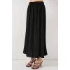 Uzun Ayrobin Etek 8050 - Siyah