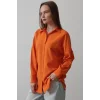 Uzun Kol Gömlek - Oranj