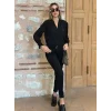 Yüksek Bel Likralı Jean Pantolon 90 Cm