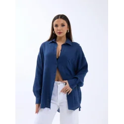 7399 GÖMLEK-LACİVERT