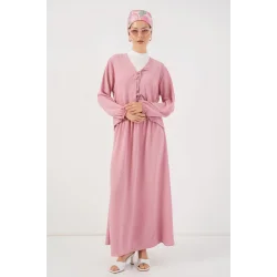 Ayrobin Kimono Etek İkili Takım 8047 - Pembe