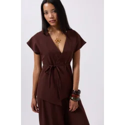 Bağcık Detay Yelek