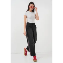 Baggy Kot Pantolon 6700 - Siyah