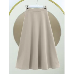 Bol Kiloş Sukuba Puf Etek     -Bej