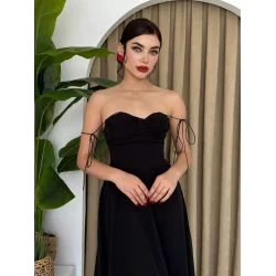 Elia İp Askılı Elbise