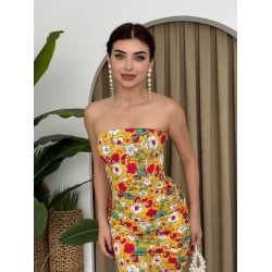 Emelıe Straplez Elbise