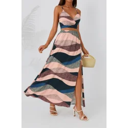 Kadın Kolsuz Askılı Crop Ikili Süprem Takım