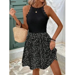 Kadın Omuzlardan Açık Reglan Kol Detaylı üst Fırfırlı Kaşkorse Alt Süprem Elbise