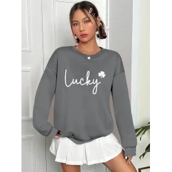 Kadın Uzun Kollu Bisiklet Yaka Viskon Iki Iplik Bluz