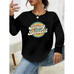 Kadın Uzun Kollu Bisiklet Yaka Viskon Iki Iplik Bluz