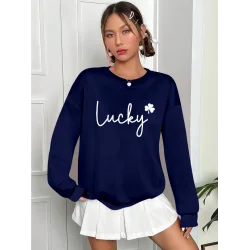 Kadın Uzun Kollu Bisiklet Yaka Viskon Iki Iplik Bluz