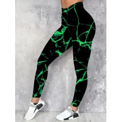 Kadın Yüksek Bel Renk Detaylı Dalgıç Tayt