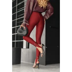 Kadın Yüksek Bel Topuk Altından Geçmeli Dalgıç Tayt