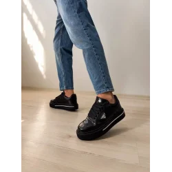 KB-04 Kuback Kömür Cilt Günlük Erkek Ayakkabı