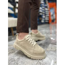 KB-702 Kuback Bej Süet Günlük Erkek Ayakkabı